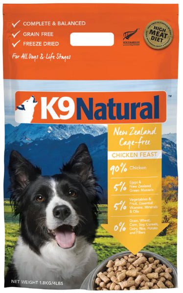 K9 Natural Freeze Dried Dog Food