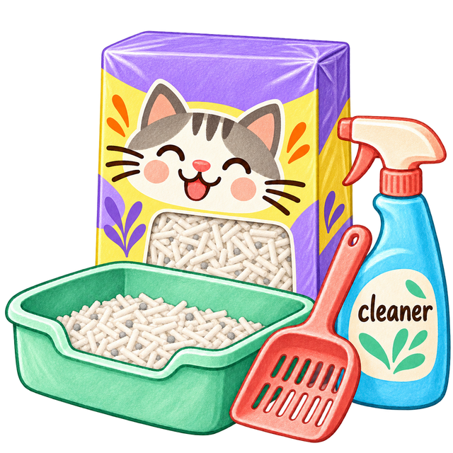 Cat Litter and Accessaries