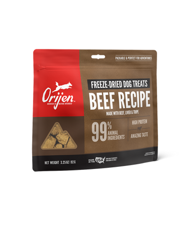 Orijen Freeze-dried Dog Treats Beef Recipe - 92g