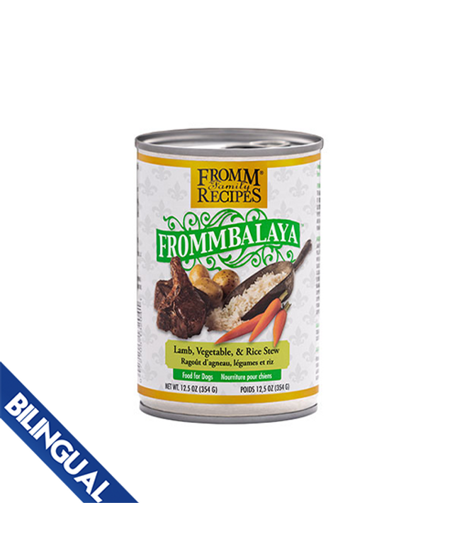 Fromm® Frommbalaya™ Lamb, Vegetable, & Rice Stew Wet Dog Food - 12.5 oz