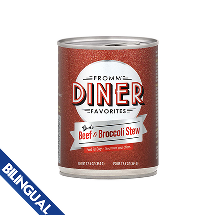 Fromm® Diner Favorites Bud's Beef & Broccoli Stew Wet Dog Food - 12.5 oz