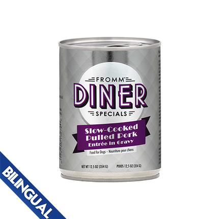 Fromm® Diner Specials Slow-Cooked Pulled Pork Entrée in Gravy Wet Dog Food - 12.5 oz