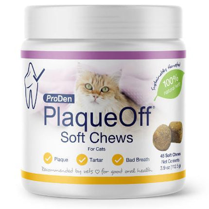 ProDen PlaqueOff Soft Cat Chews for Cat - 45 Soft Chew
