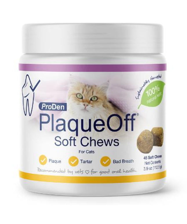 ProDen PlaqueOff Soft Cat Chews for Cat - 45 Soft Chew