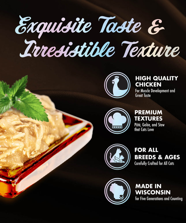 Fromm PurrSnickitty Shredded Chicken Entrée in Gelée Wet Food for Cat - 3oz