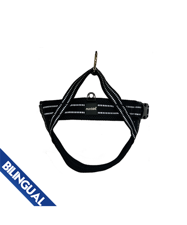 Muttluks® MuTTravel Ready Sport Dog Harness - Black - Medium