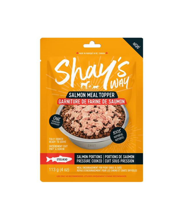 Shay's Way Salmon Meal Topper for Pets - 2 Flavour