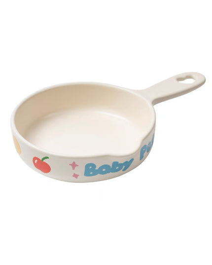 NIAN’GAO Sweet Pet Pan Style Pet Bowl