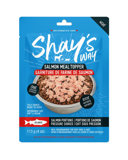 Shay's Way Salmon Meal Topper for Pets - 2 Flavour