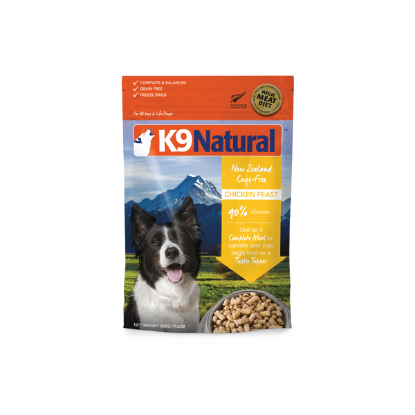 K9 Natural Chicken Feast Freeze-Dried Dog Food