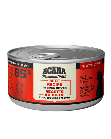ACANA Premium Pâté Beef Recipe Wet Cat Food
