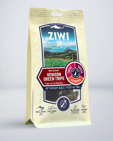 ZIWI® Peak Venison Green Tripe Dog Chews - 70g/2.4oz