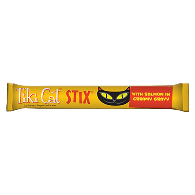 Tiki Cat® Stix™ Soft Treats Salmon (6 per pouch)