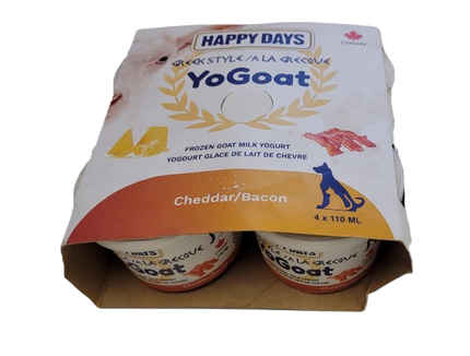 Happy Days YoGoat with Cheddar and Bacon - 2 Sizes