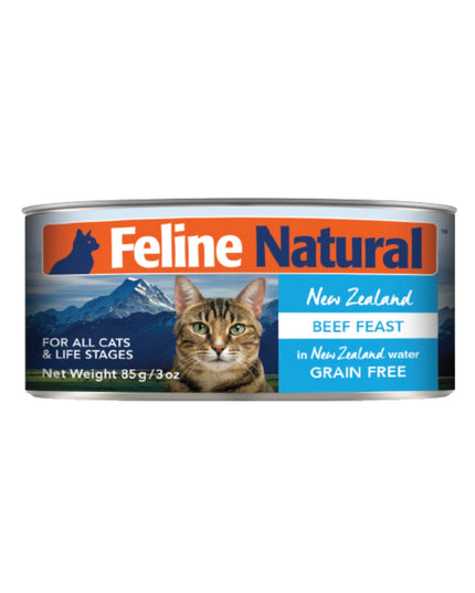 Feline Natural Beef Feast Canned Cat Food - 2 Sizes