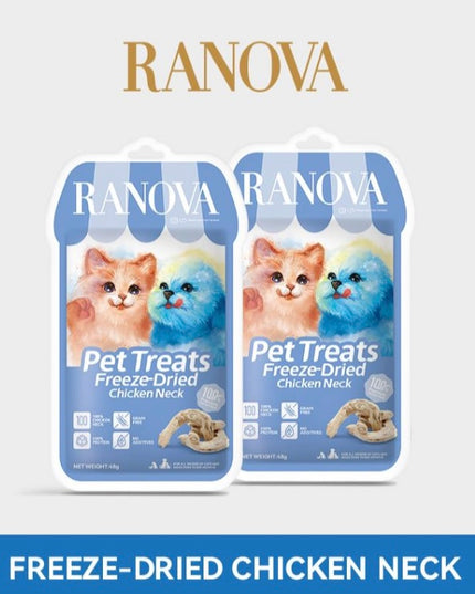 RANOVA Freeze-dried Chicken Neck - 48g