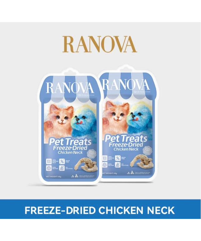 RANOVA Freeze-dried Chicken Neck - 48g