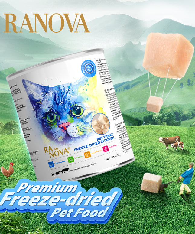 RANOVA Freeze Dried Small Bites Chicken - 140g