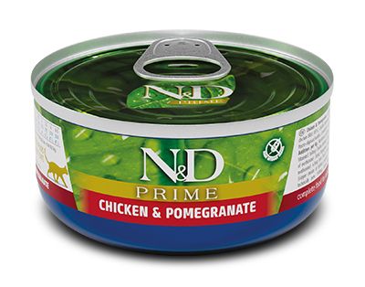 Farmina N&D Prime Chicken &Pomegranate Cat Wet Food - 2.5oz