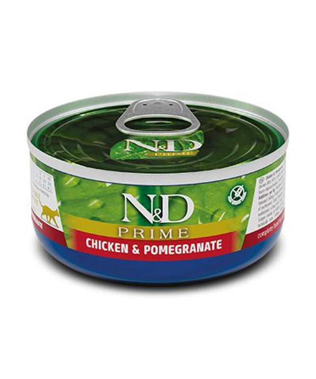 Farmina N&D Prime Chicken &Pomegranate Cat Wet Food - 2.5oz