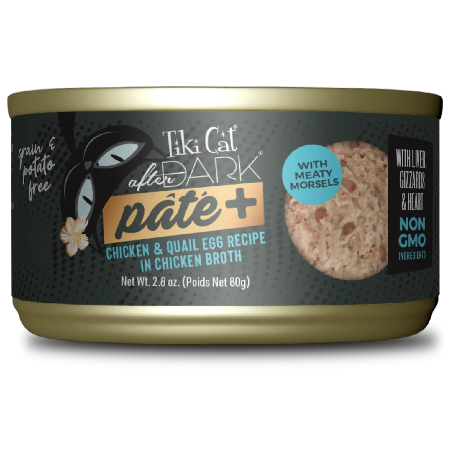 Tiki Cat After Dark Pâté+ Chicken & Quail Egg Recipe