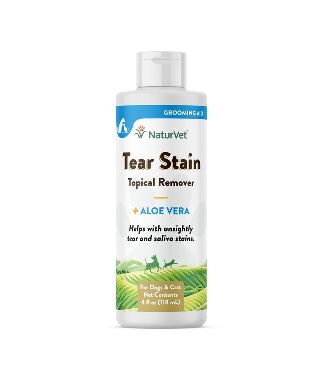 NaturVet Tear Stain Topical Remover  - 118ml/4oz