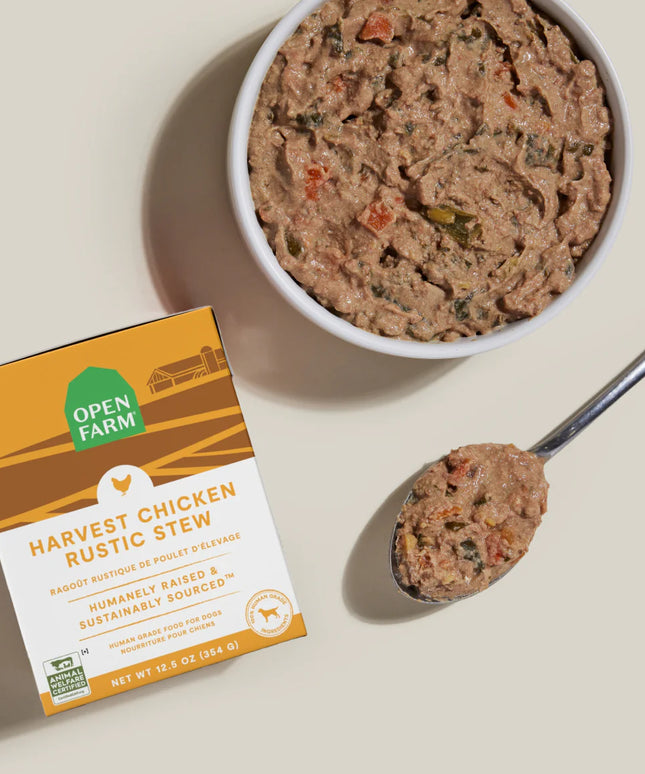 Open Farm Harvest Chicken Rustic Stew Wet Dog Food - 354g/12.5oz