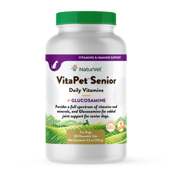 Natural Vet VitaPet™ Senior Daily Vitamins Chewable Tablets