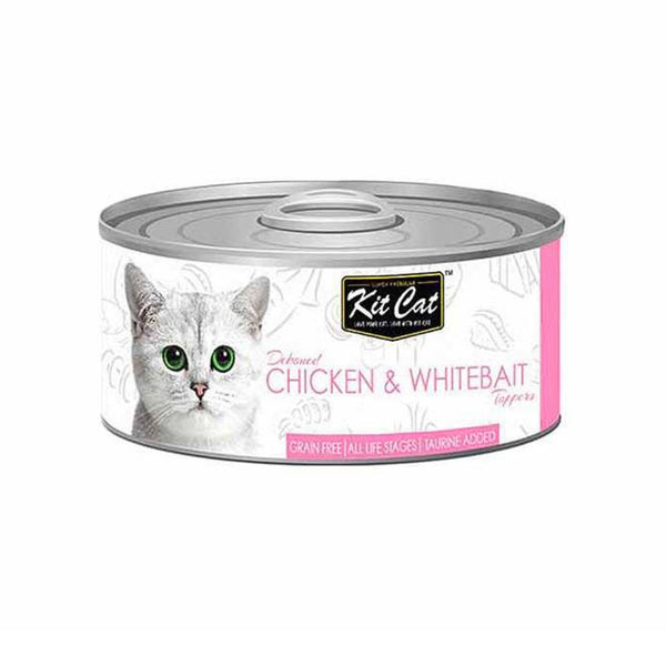 KitCat Deboned Toppers Canned Food for Cat 80g