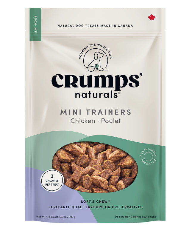 Crumps Mini Trainers Chicken Semi Moist Dog - 132g