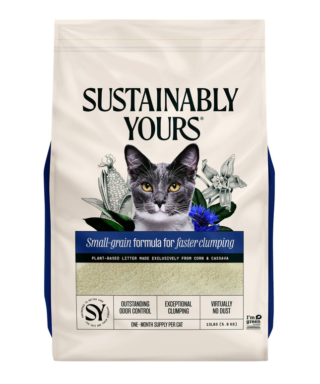 Sustainably Yours Cat Litter Small-grain formula