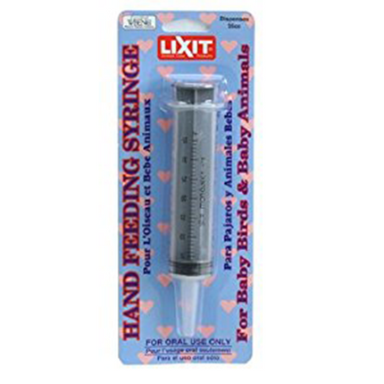 Lixit® Hand Feeding Syringe 10 ml