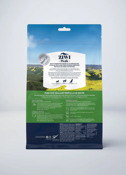 ZIWI® Peak Air-Dried Tripe & Lamb Recipe for Dogs