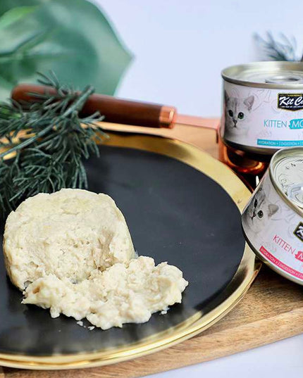 KitCat Kitten Mousse Canned Food for Cat - 80g (2 flavours)