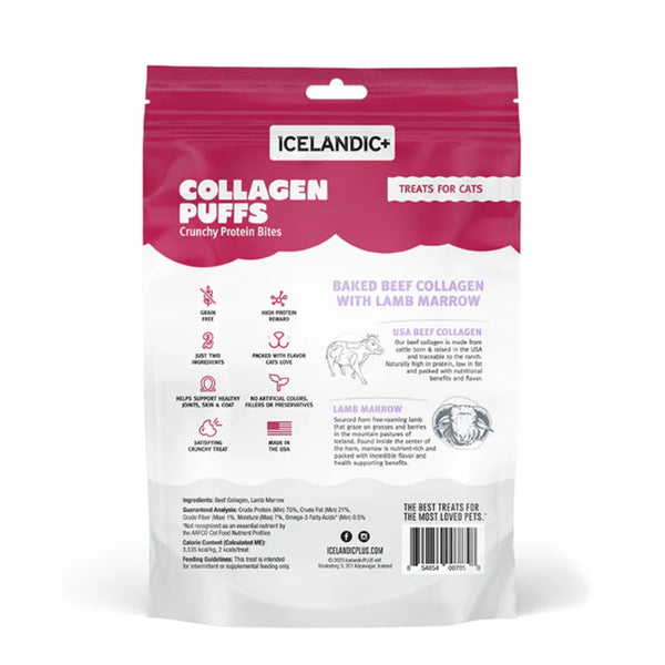 Icelandic+ Collagen Puffs Cat Treat 0.5-oz Bag