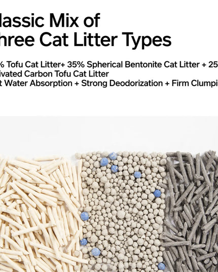 Pidan Cat Litter 3 - in -1 Mixed Cat Litter of Original - 5.2kg
