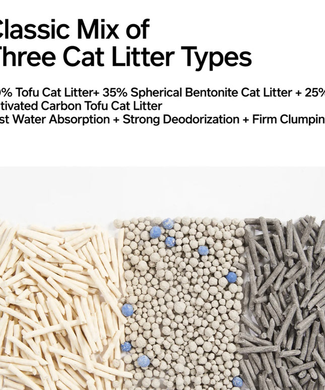 Pidan Cat Litter 3 - in -1 Mixed Cat Litter of Original - 5.2kg