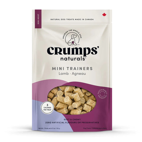 Crumps’ Naturals Semi Moist Lamb Mini Trainers 4.7oz/132g