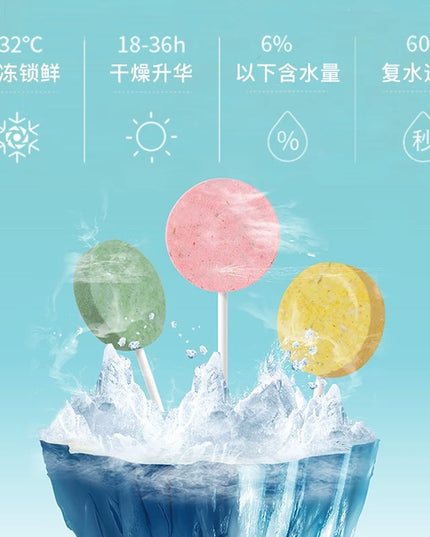 RANOVA Freeze-dried Chicken Lollipop with Paper Stick (5 Flavour)