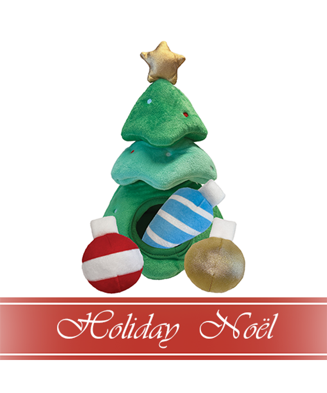 HOLIDAY Hide 'n Seek Xmas Tree Burrow Toy