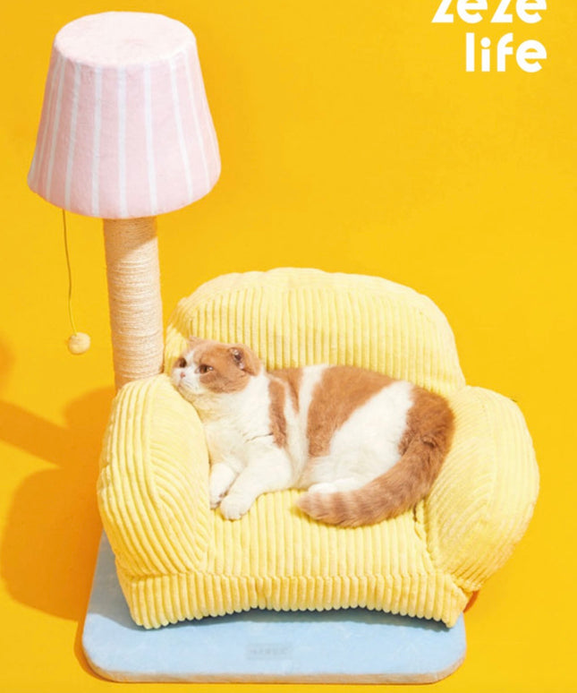 ZeZe Living Room Cat Sofa Set