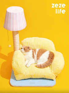 Zeze Living Room Cat Sofa Set