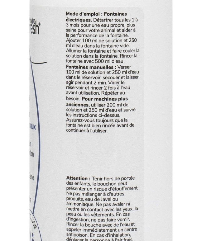 Enviro Fresh Descaling Solution for Water Fountains 400ml