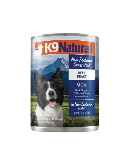 K9 Natural Beef Feast Canned Dog Food - 2 Sizes