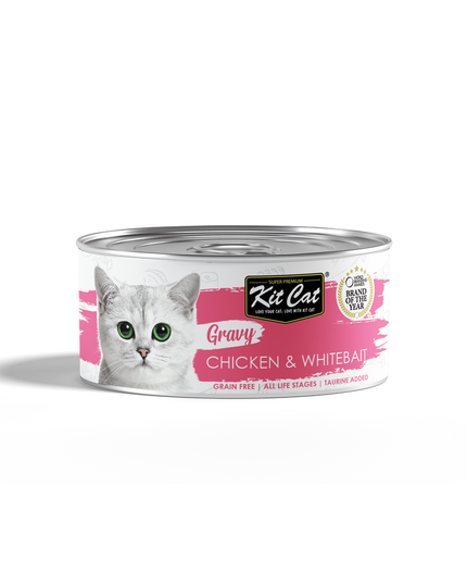 KitCat Gravy Canned Food for Cat - 70g (8 Flavours)