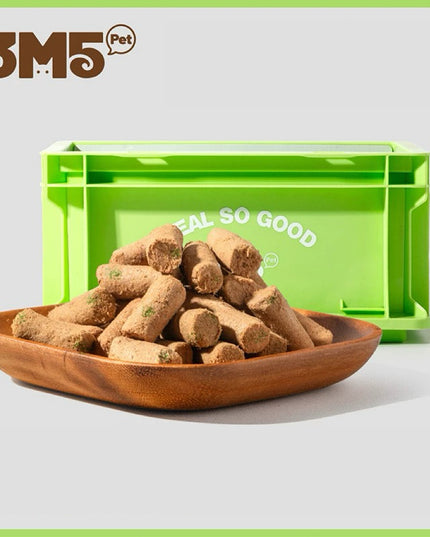 3M5PET Complete Raw Freeze-Dried Dog Food – Rabbit & Green Tea Recipe - 400g