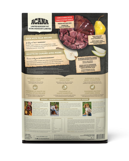 ACANA 单身鸭配梨食谱狗粮