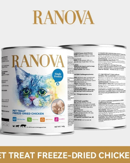 RANOVA Freeze Dried Small Bites Chicken - 140g