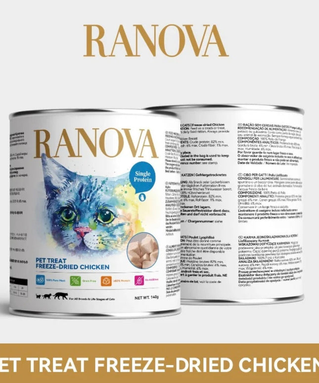 RANOVA Freeze Dried Small Bites Chicken - 140g