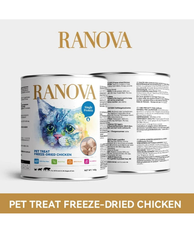 RANOVA Freeze Dried Small Bites Chicken - 140g